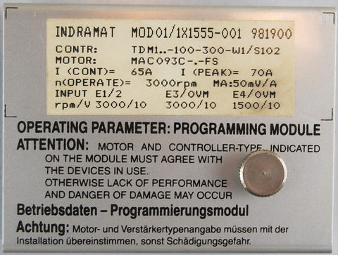 Programming module